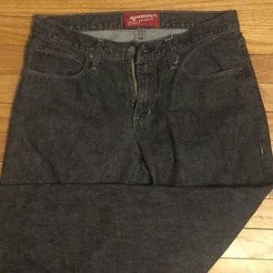Men’s Black Arizona Slim Straight Jeans 32x30